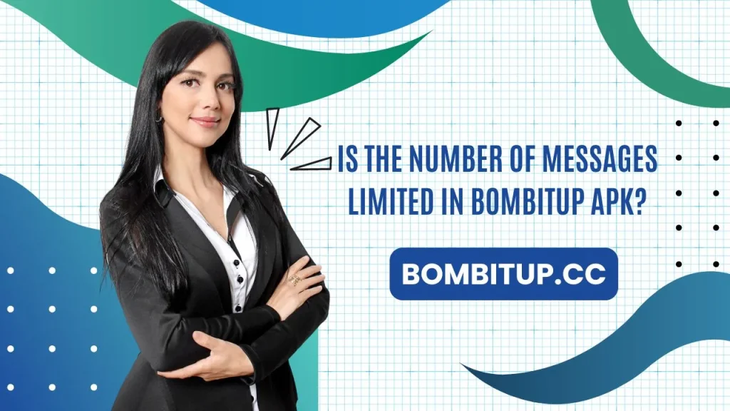 Is the number of messages limited in BombitUP APK?